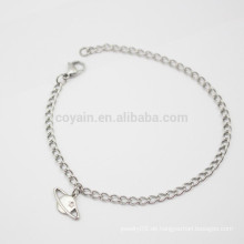 Einzigartige Anhänger Silber Ankle Ketten Armband Fuß Schmuck Made in China